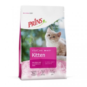 Vitalcare kitten gevogelte 15 kg